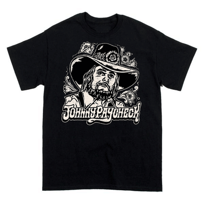 Johnny Paycheck Portrait T-Shirt